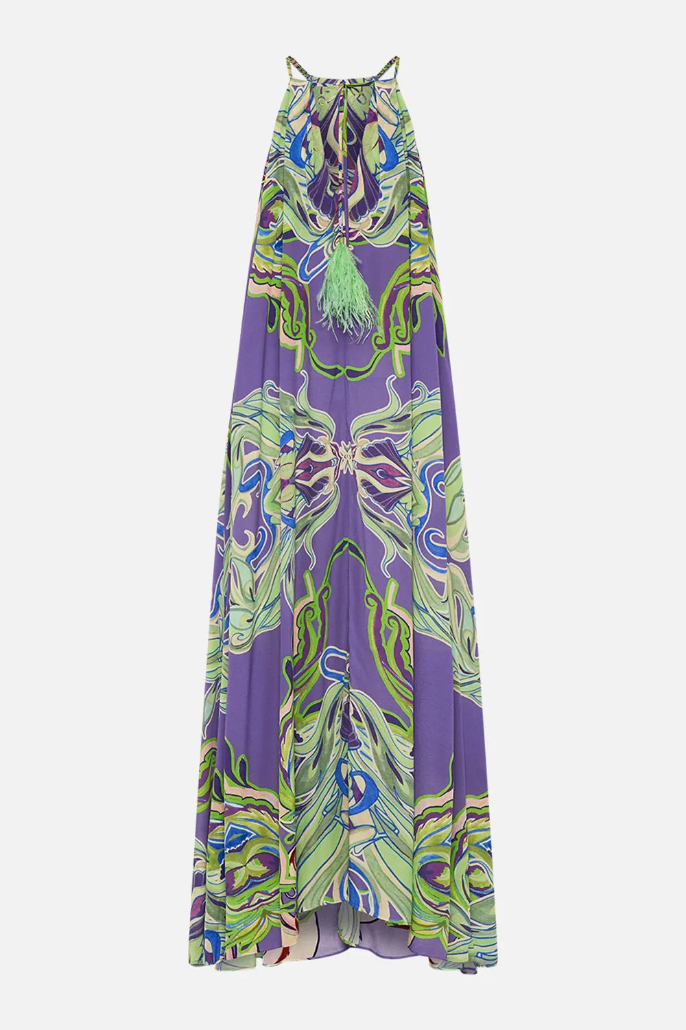 TRAPEZE MAXI DRESS AMSTERDAM JEWEL