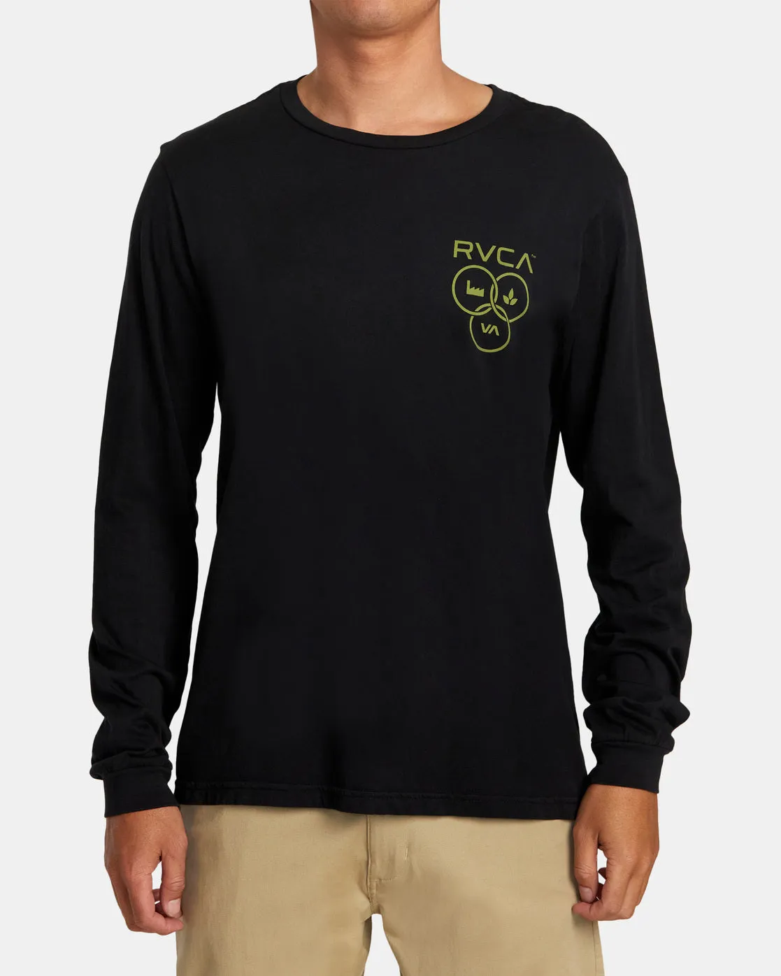 Trifecta Long Sleeve Tee - Black