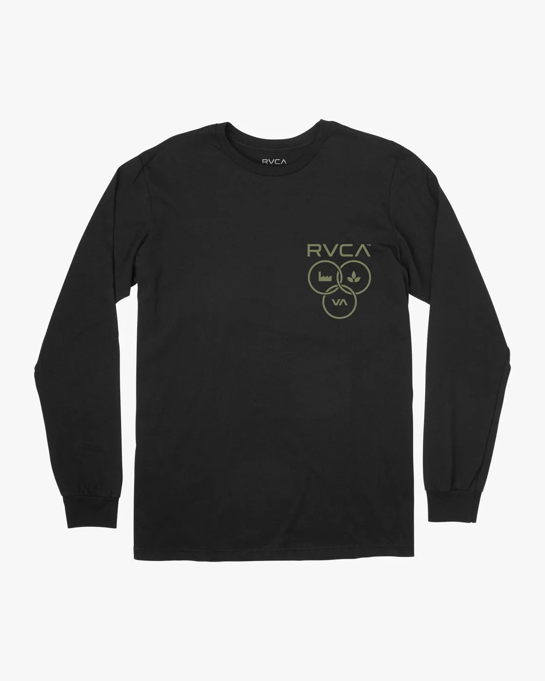 Trifecta Long Sleeve Tee - Black