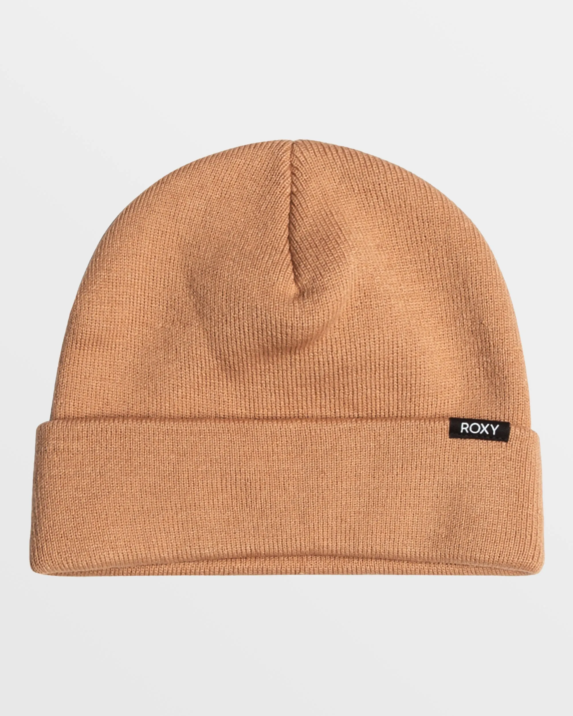 Tropical Snow Cuff Beanie - Camel