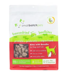 TRY & BUY: Small Batch Freeze Dried Beef Bites Cat & Dog Food Mixer