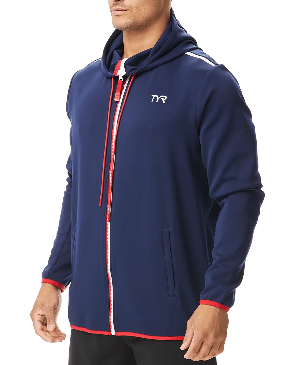 TYR Men's Alliance Podium Full Zip Hoodie