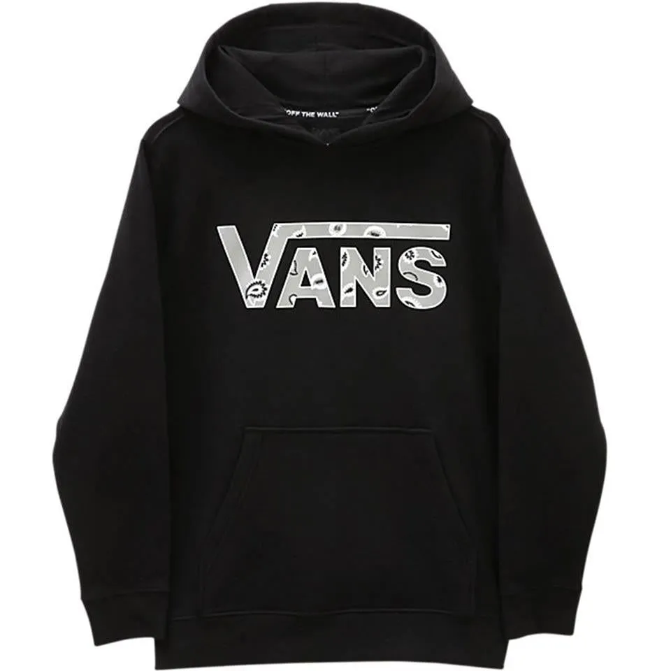 Vans Boys Classic Pullover Hoodie II - Black/Frost Grey