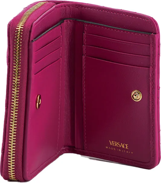 Versace Purple Burgundy Wallet