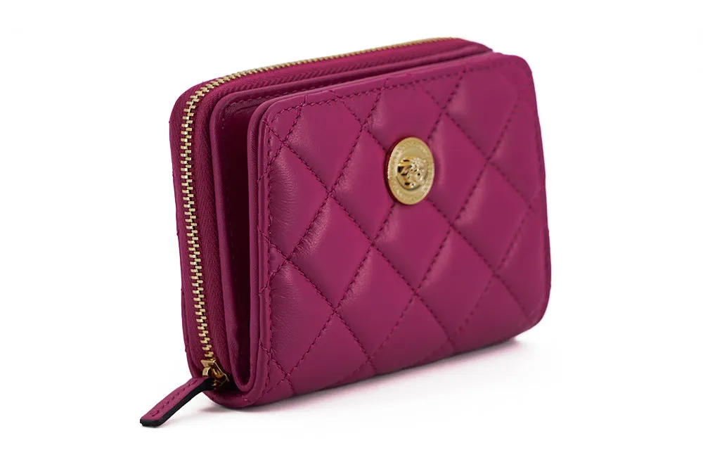 Versace Purple Burgundy Wallet