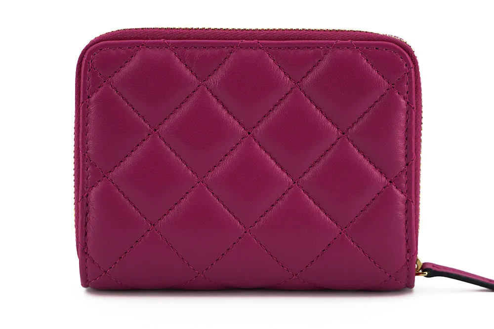 Versace Purple Burgundy Wallet