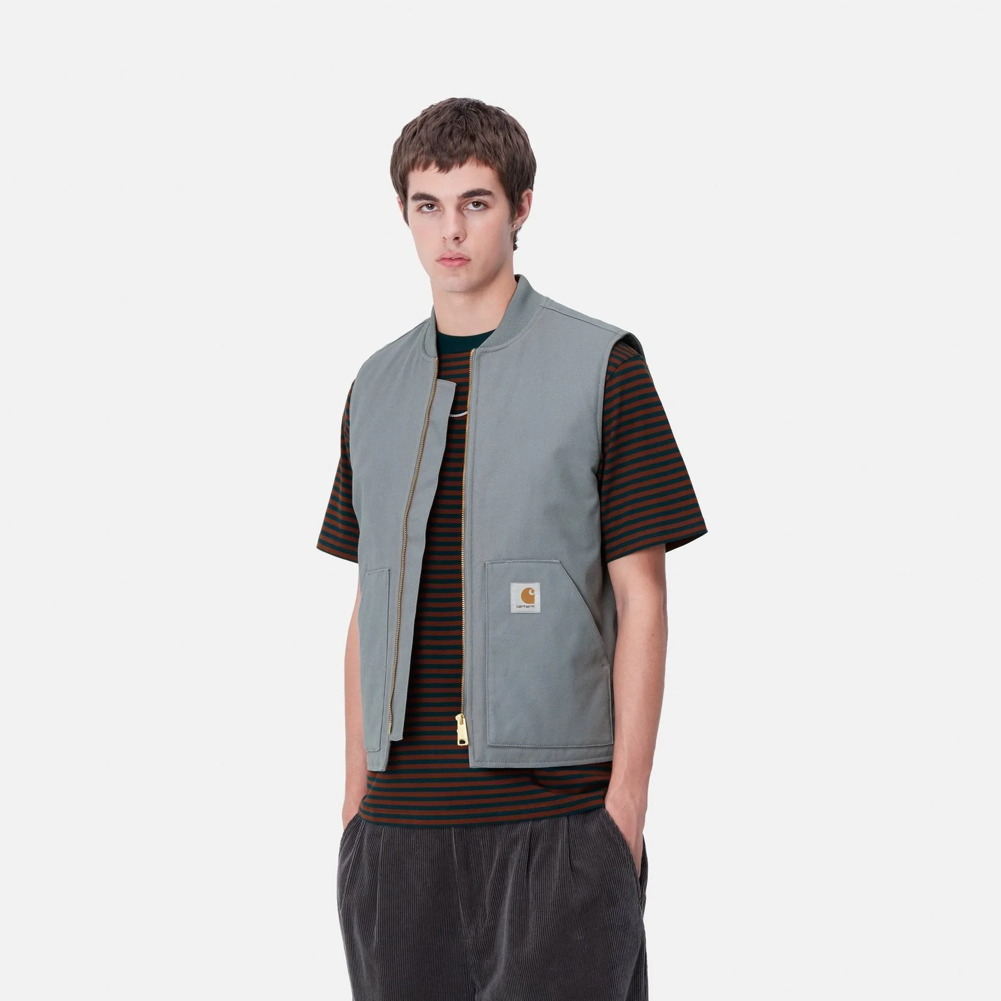 Vest (Winter) | Dove Grey (rigid)