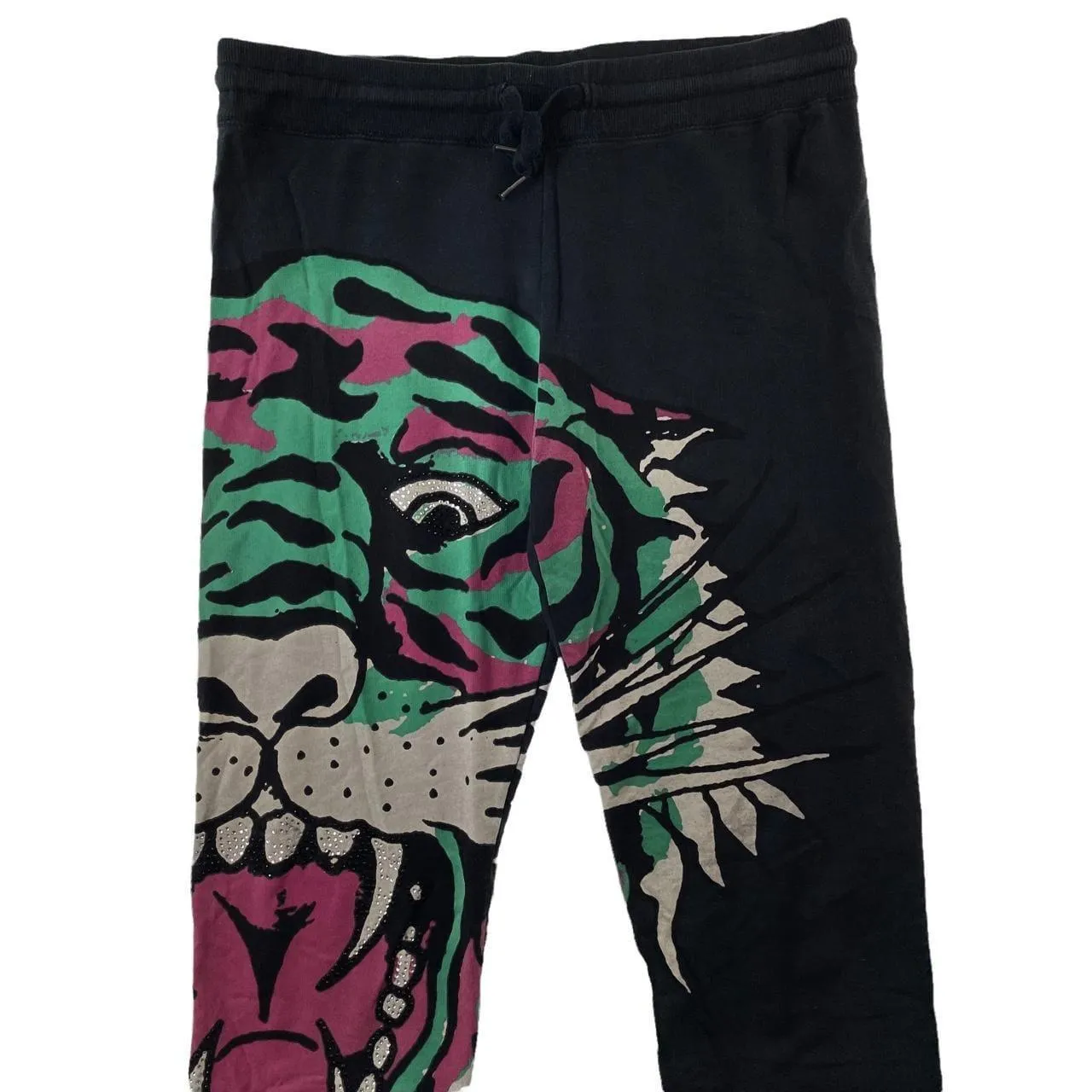 Vintage Ed Hardy tiger joggers trousers size M