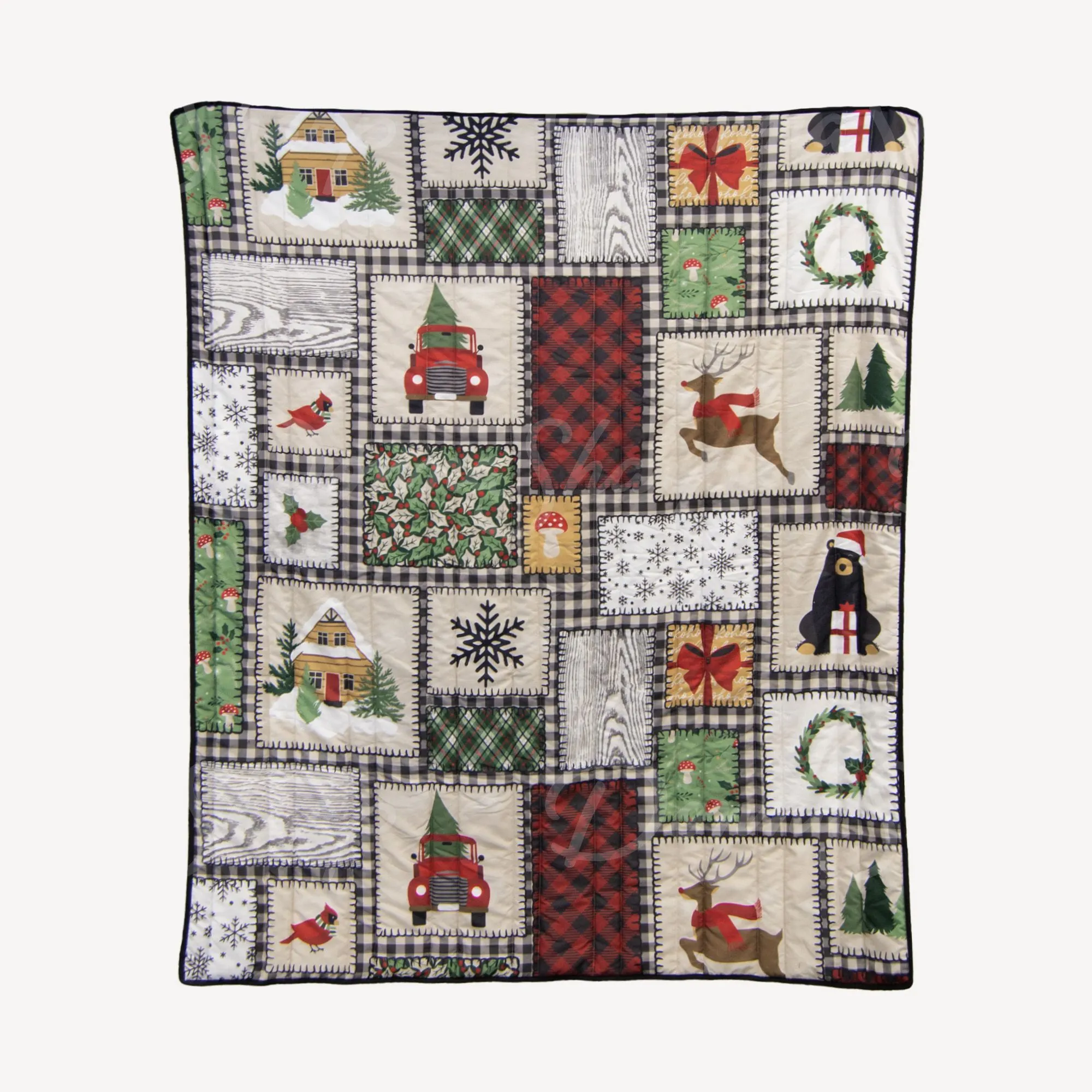 Winter Cottage Quilted Collection - LIMITED QUANTITIES