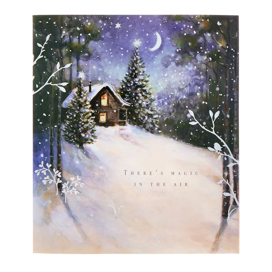 Winter Night Christmas Cards