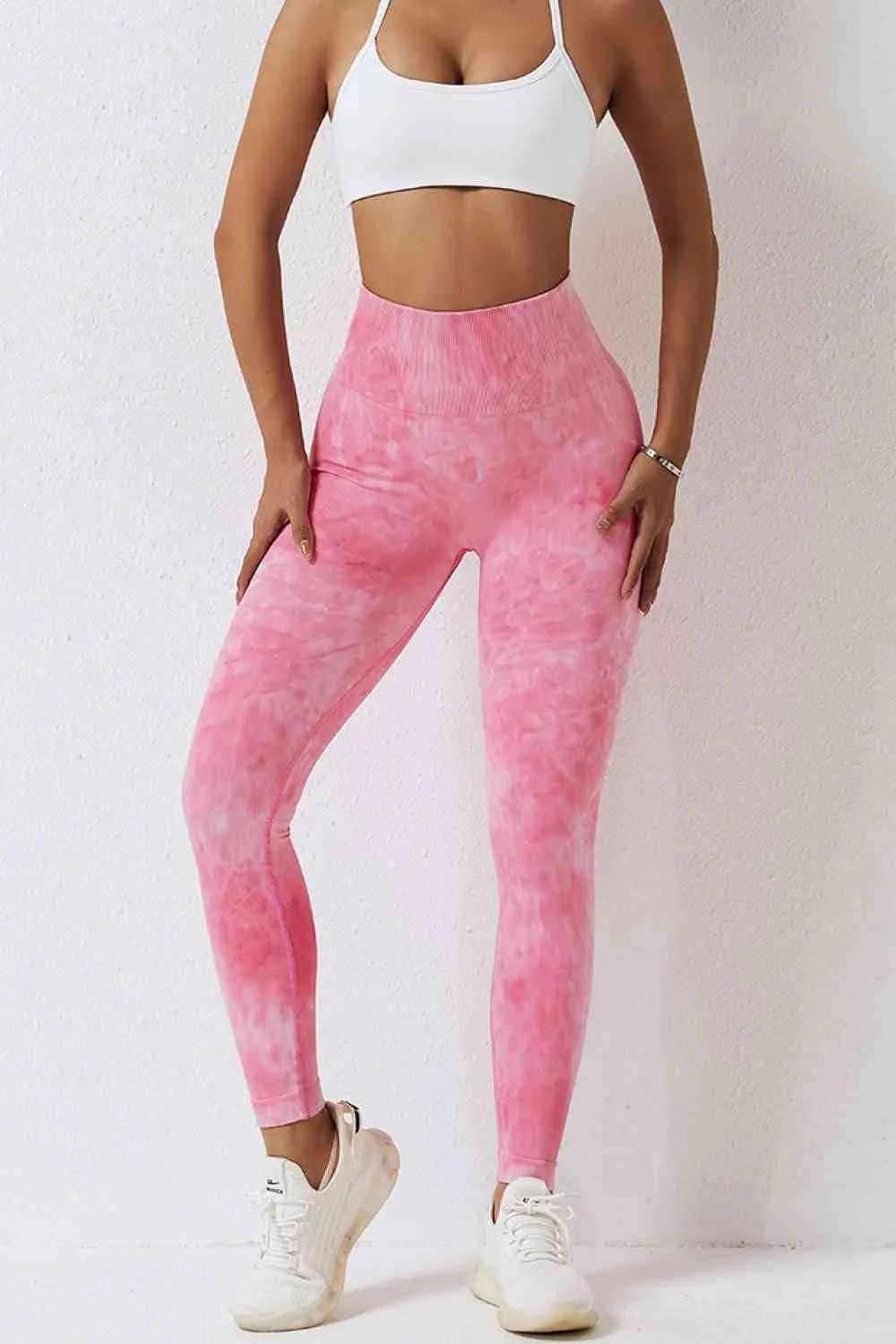 Women's High Waist Tie-Dye Sports Pants