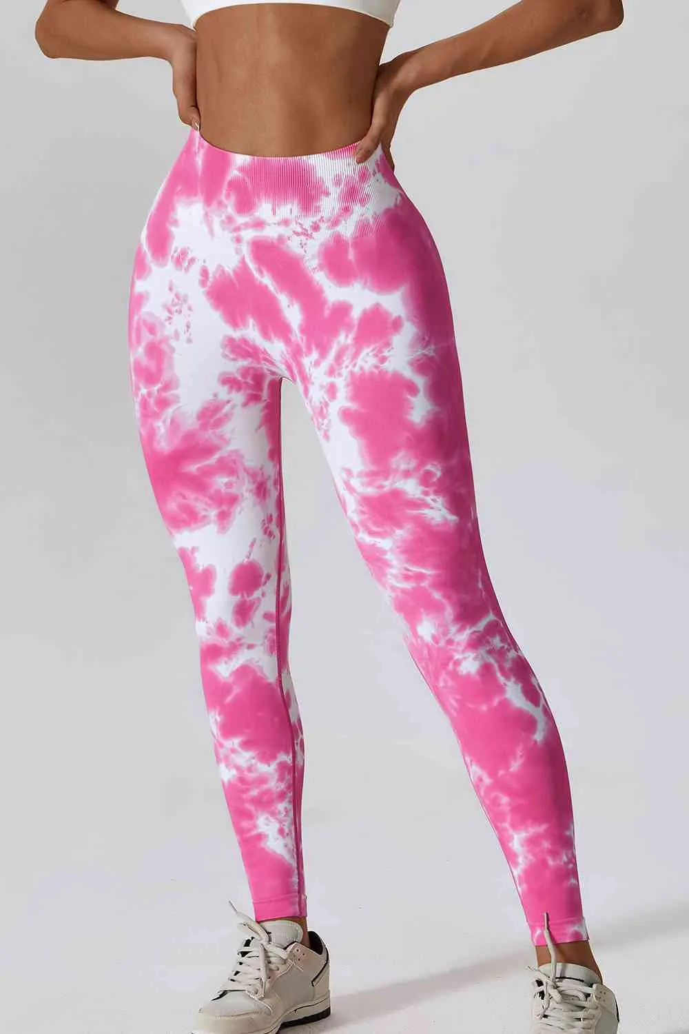 Women's High Waist Tie-Dye Sports Pants