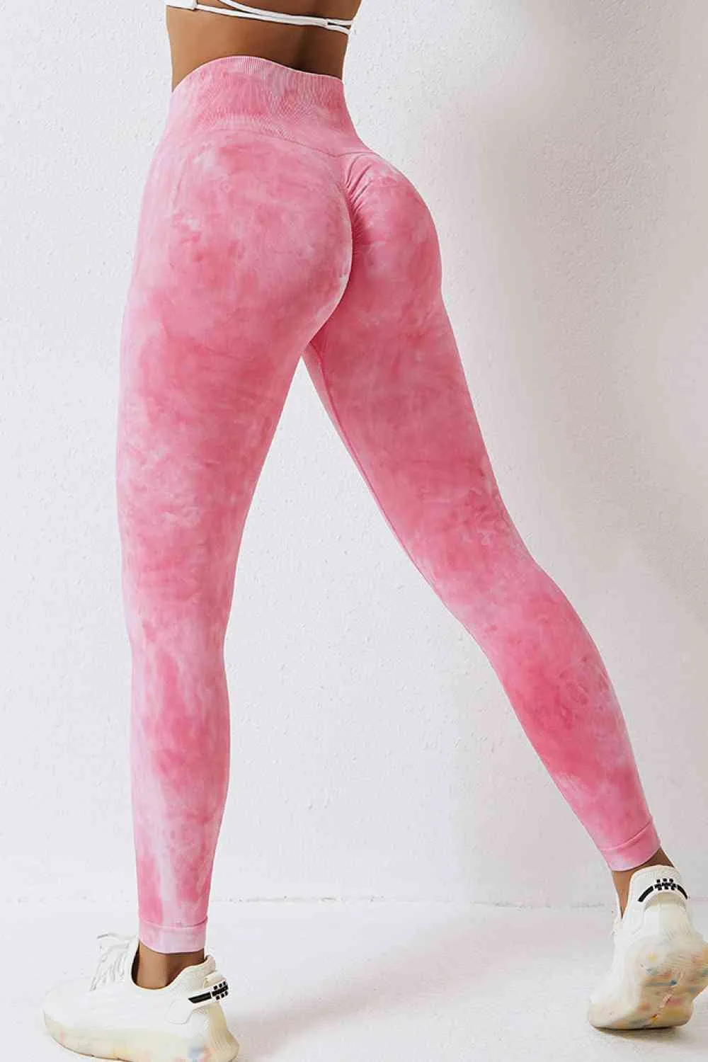 Women's High Waist Tie-Dye Sports Pants