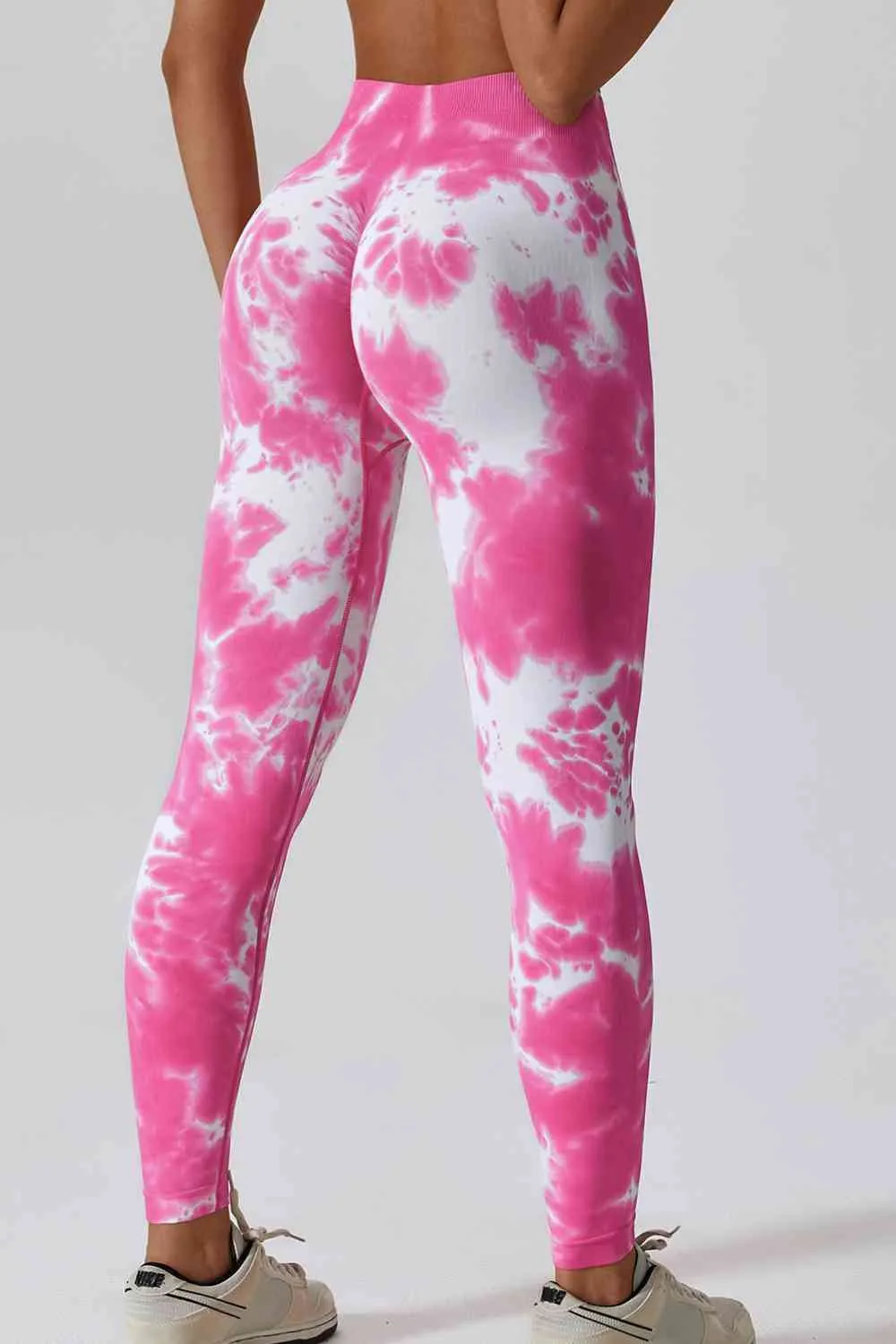 Women's High Waist Tie-Dye Sports Pants