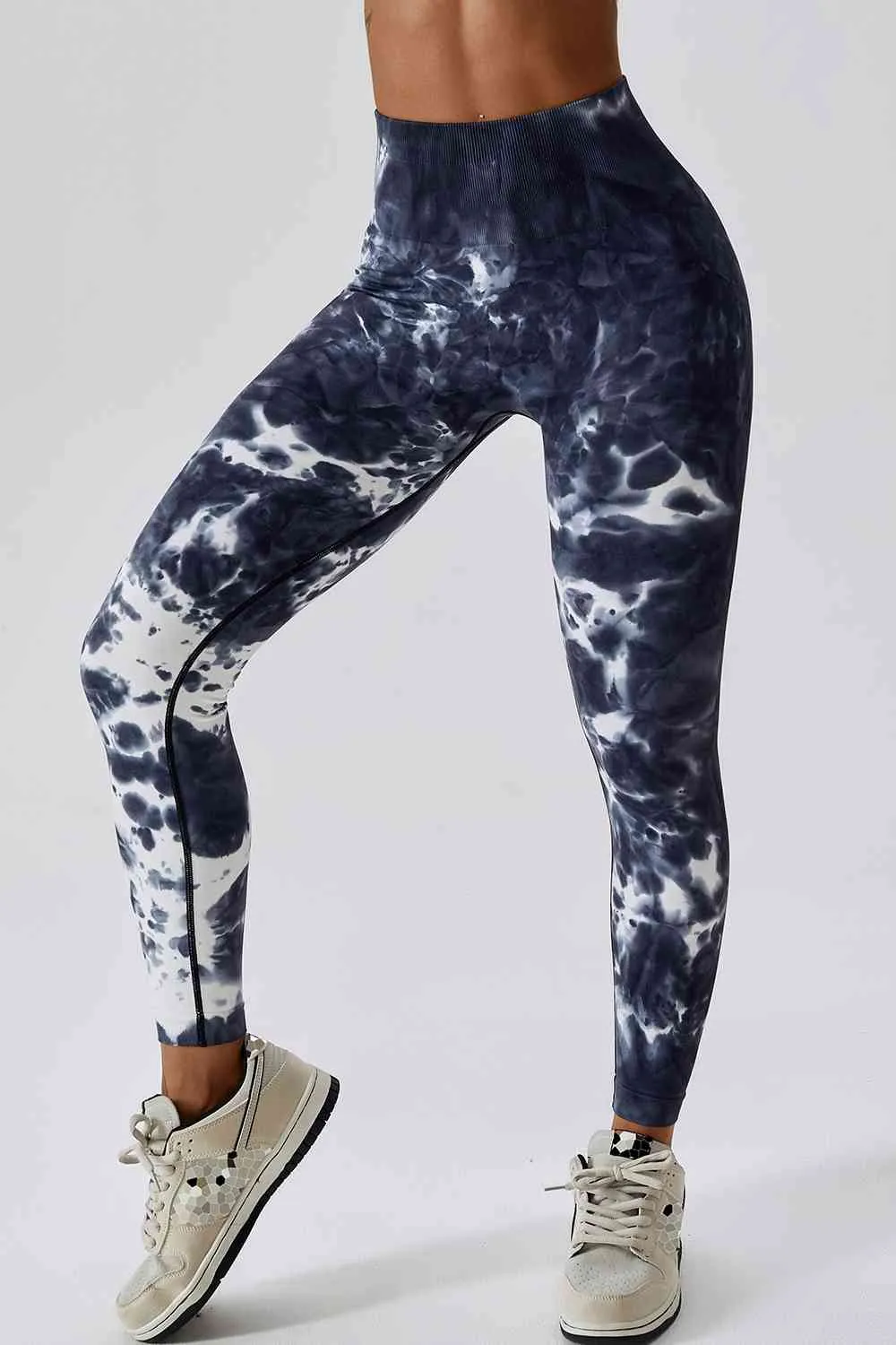 Women's High Waist Tie-Dye Sports Pants