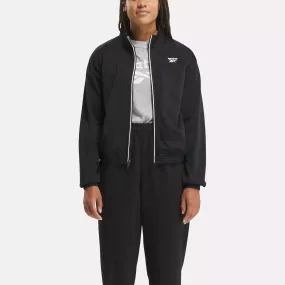 Women's Reebok Identity Back Vector Tricot Track Jacket